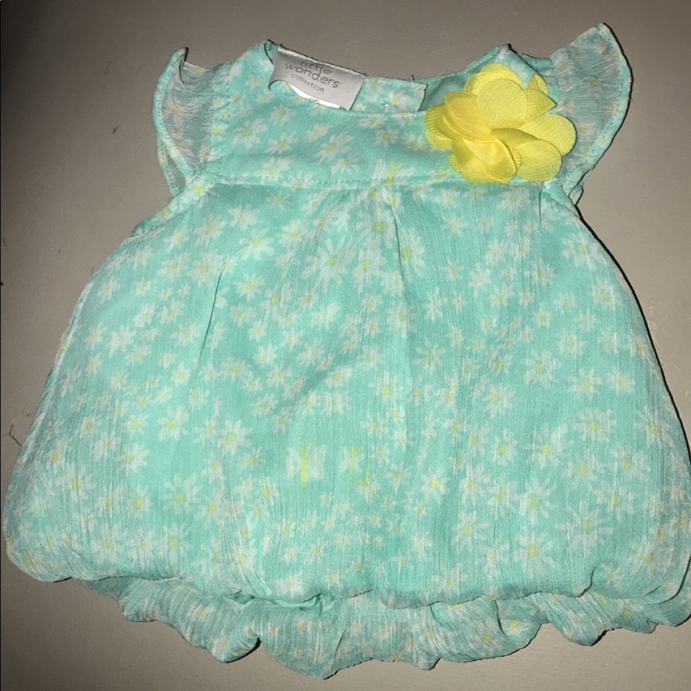 New born baby girl blouse